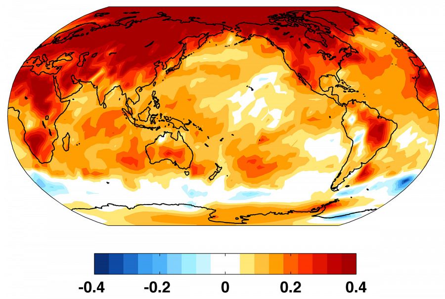 El océano Antártico se mantiene al margen del aumento de temperaturas global