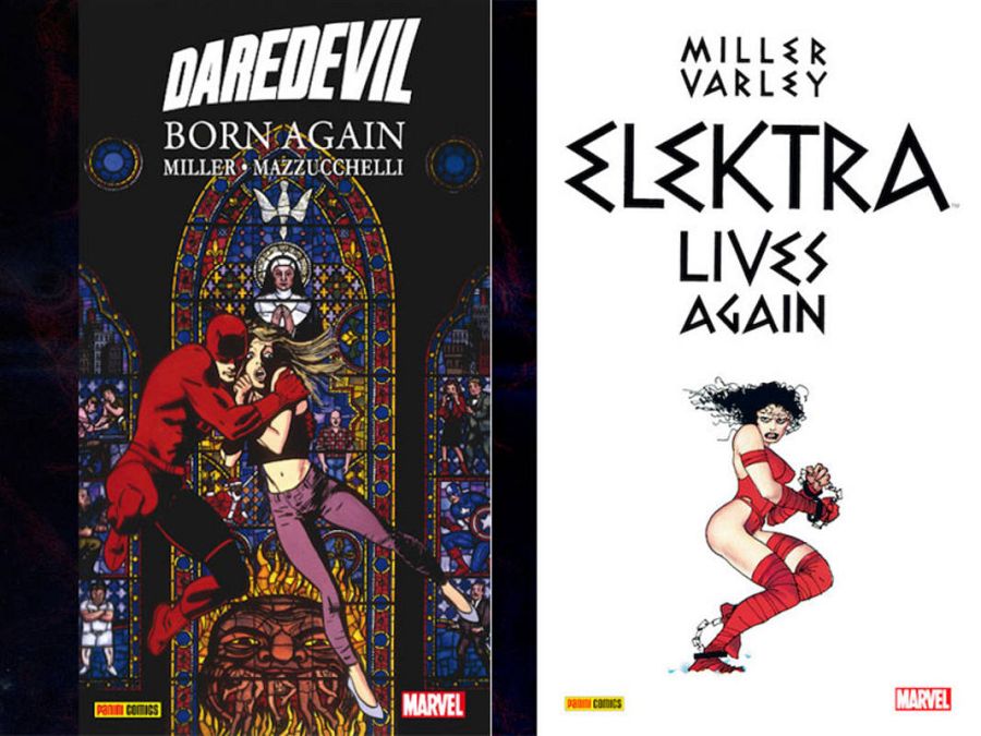 Portada de 'Born Again' y 'Elektra lives again'