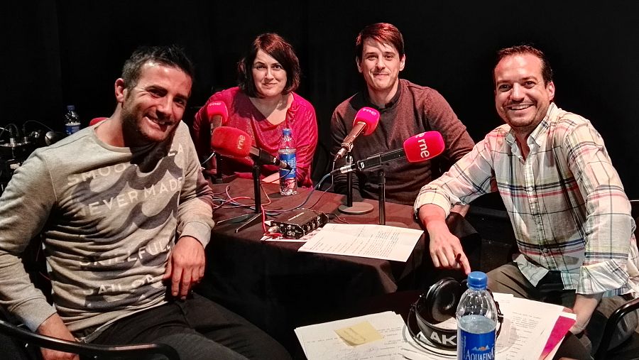 José Carretero, Vicente Camacho, Ana Ferrandis y Daniel Galindo