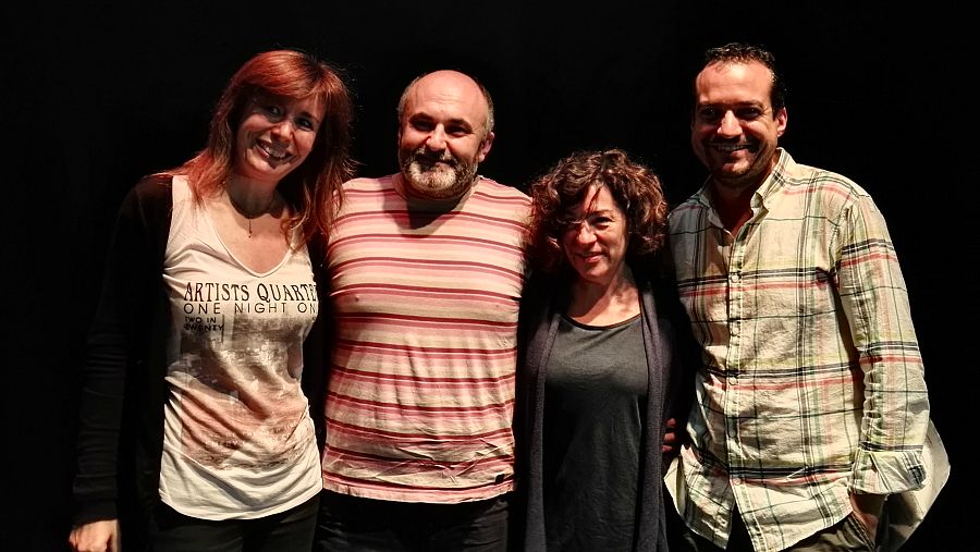 Rafa Romero de Ávila, Rosa Arroyo, Paloma Zuriaga y Daniel Galindo