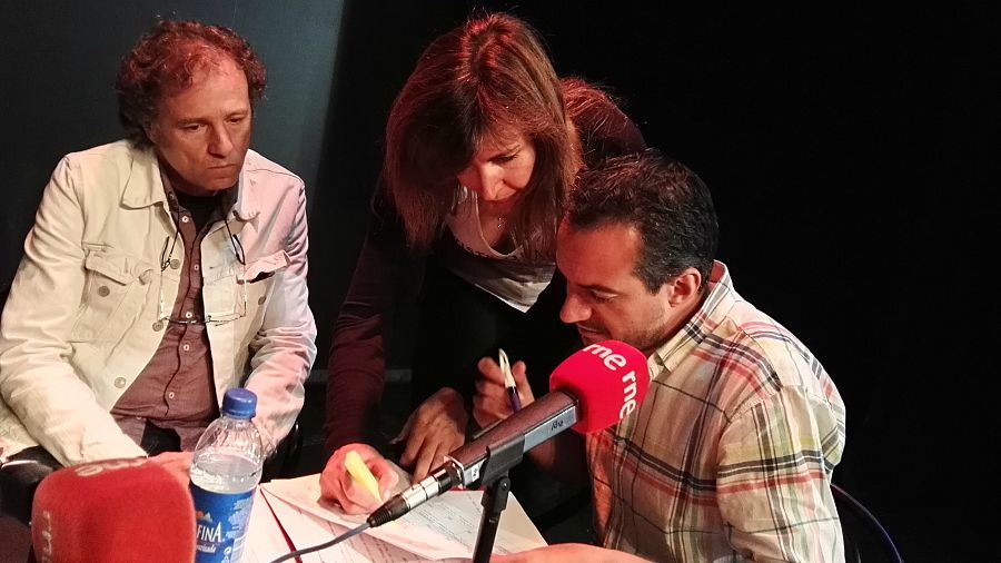 Con Joe O'Curneen y Rosa Arroyo