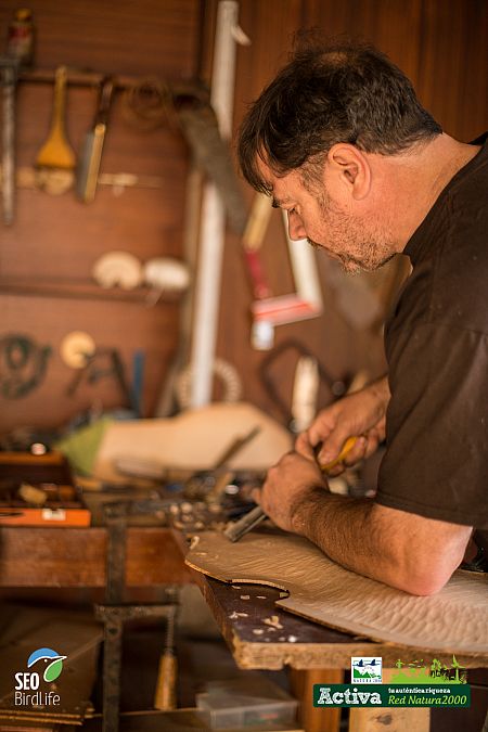 Javier Martinez, en el Alto Tajo
