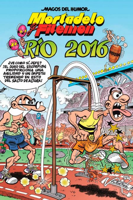 Portada de 'Mortadelo y Filemón: Río 2016'