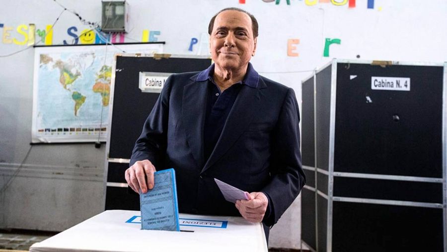 El partido de Silvio Berlusconi sería uno de los grandes derrotados