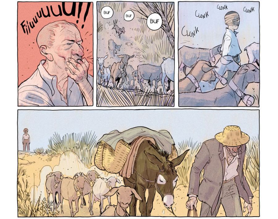 Viñetas de 'Intemperie'