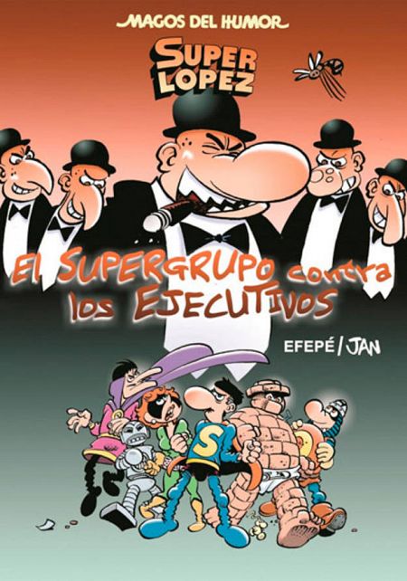 Portada de 'El Supergrupo contra los ejecutivos'