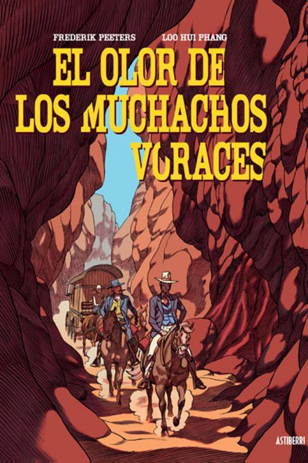 Portada de 'El olor de los muchachos voraces'