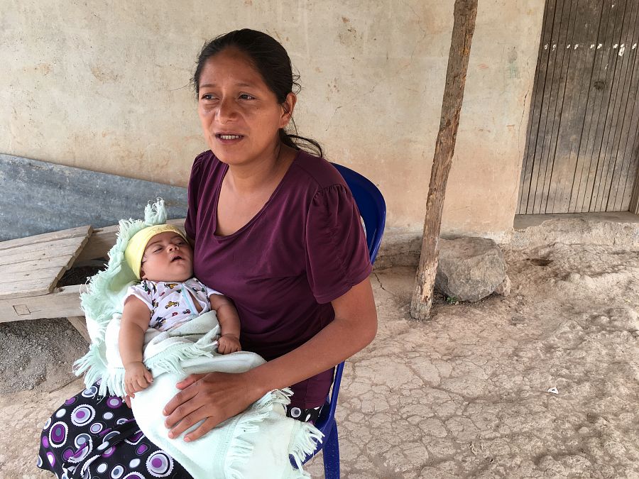 Ana Mirian Romero estuvo a punto de perder a su hija por una paliza de los militares.