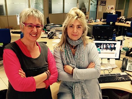 Marisol Soto y Carolina González, guionista y realizadora de 'El machismo que no se ve'