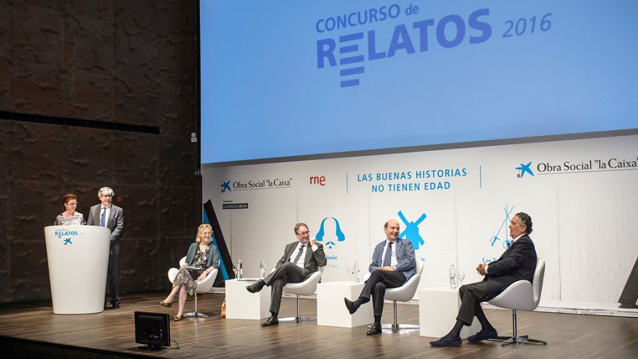 Un momento del acto de entrega del premio.