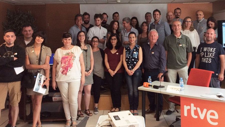 Foto de família de las jornadas OI2