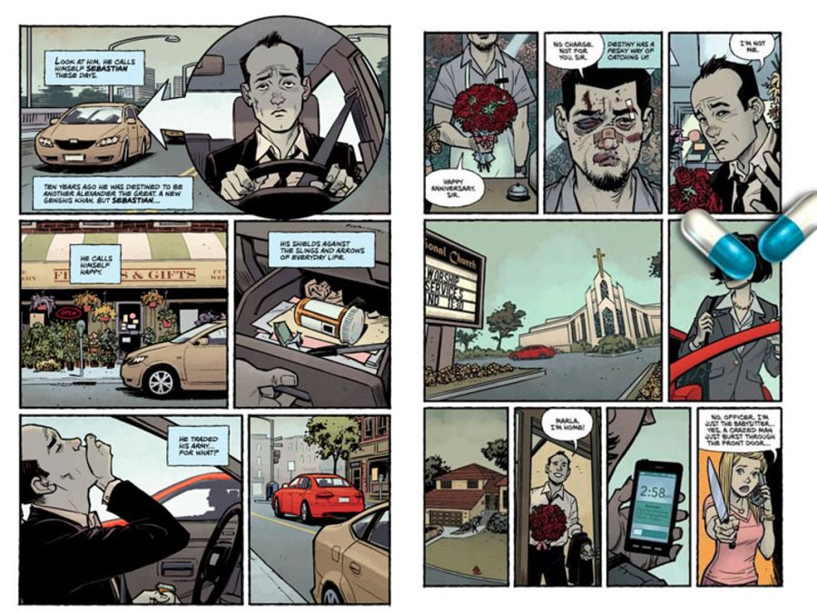 Páginas de 'El Club de la Lucha 2'