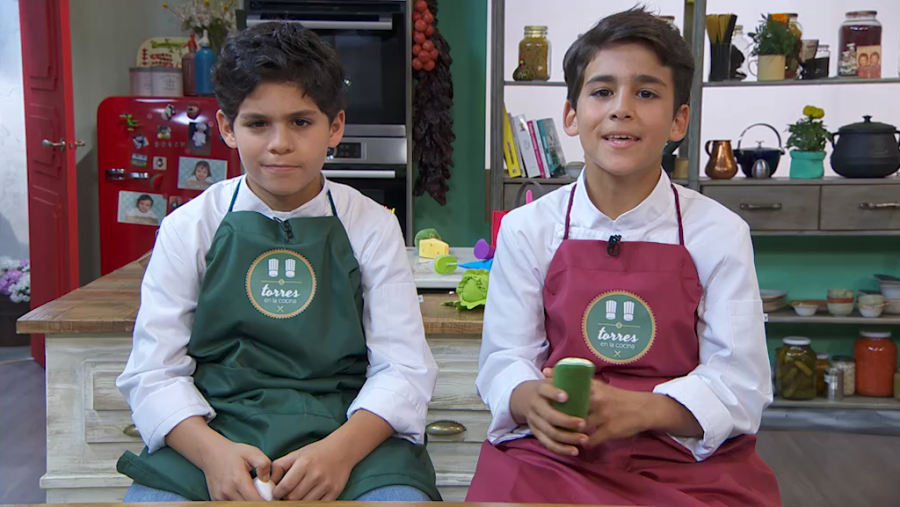 ¡Cocinamos con dos ayundantes excepcionales, Gerard y Adriá Medina!