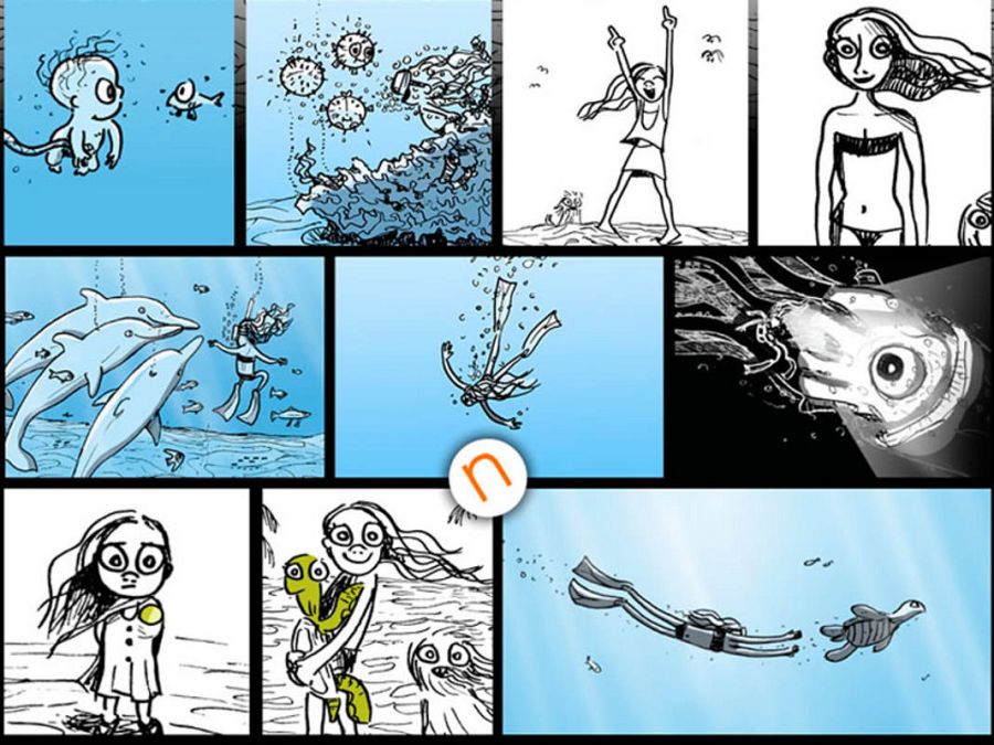 Viñetas de 'Glup', de Daniel Piqueras Fisk