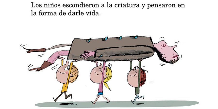 Ilustración de 'Operación Frankenstein', de Fermín Solís