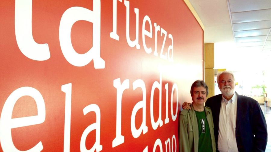 Antonio Moral, director de CNDM, con Jesús Trujillo