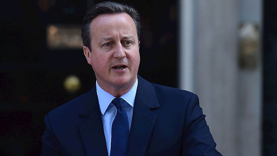 El primer ministro Cameron ha anunciado su dimisión - AFP