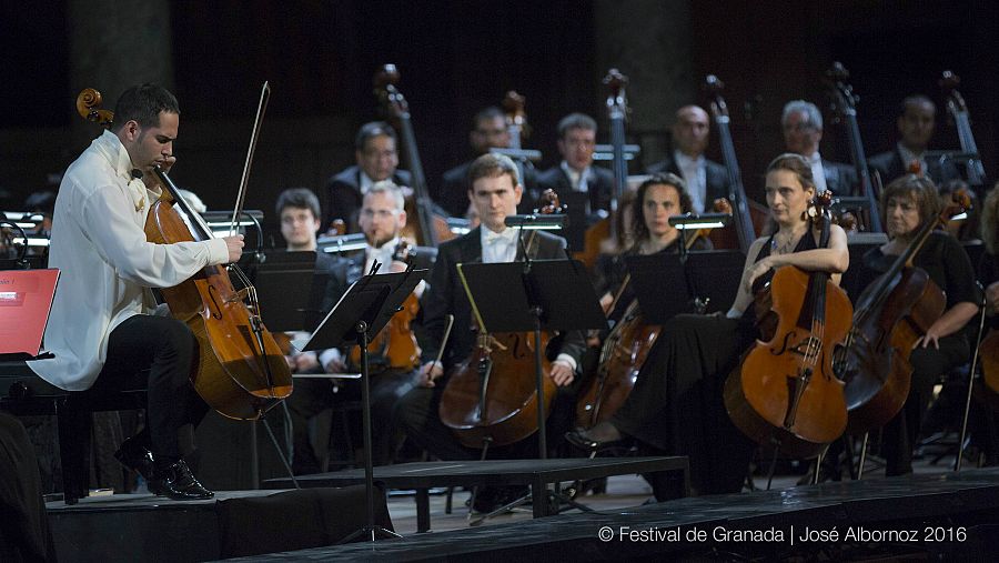 Guillermo Pastrana en el concierto del 19 de junio del Festival Internacional de Música y Danza de Granada