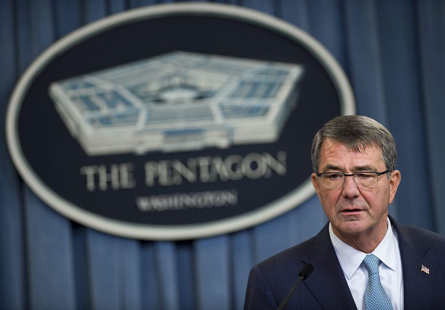 El secretario de Defensa de EE.UU., Ashton Carter