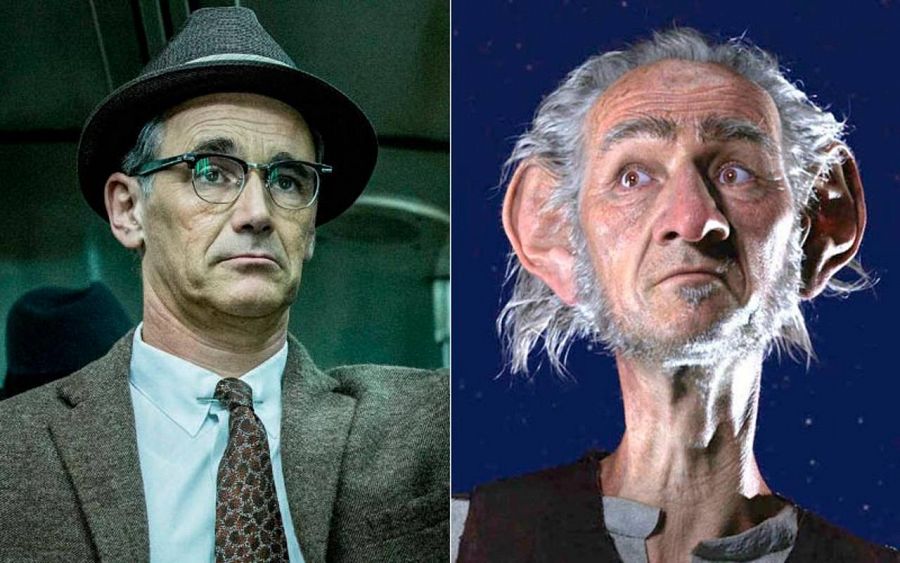 Mark Rylance en 'El puente de los espías' y en 'Mi amigo el gigante'