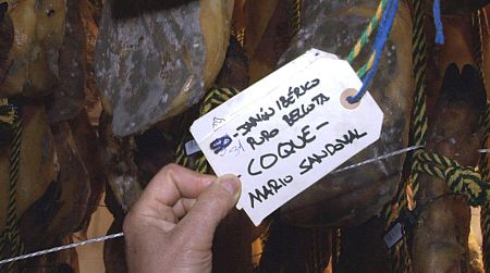 El jamón, es el producto estrella del dos estrellas Michelín, Mario Sandoval