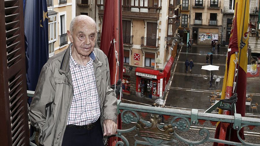 El pamplonés Jesús Ilundain Zaragüeta conocido como El Tuli lanzará el chupinazo anunciador de San Fermín 2016