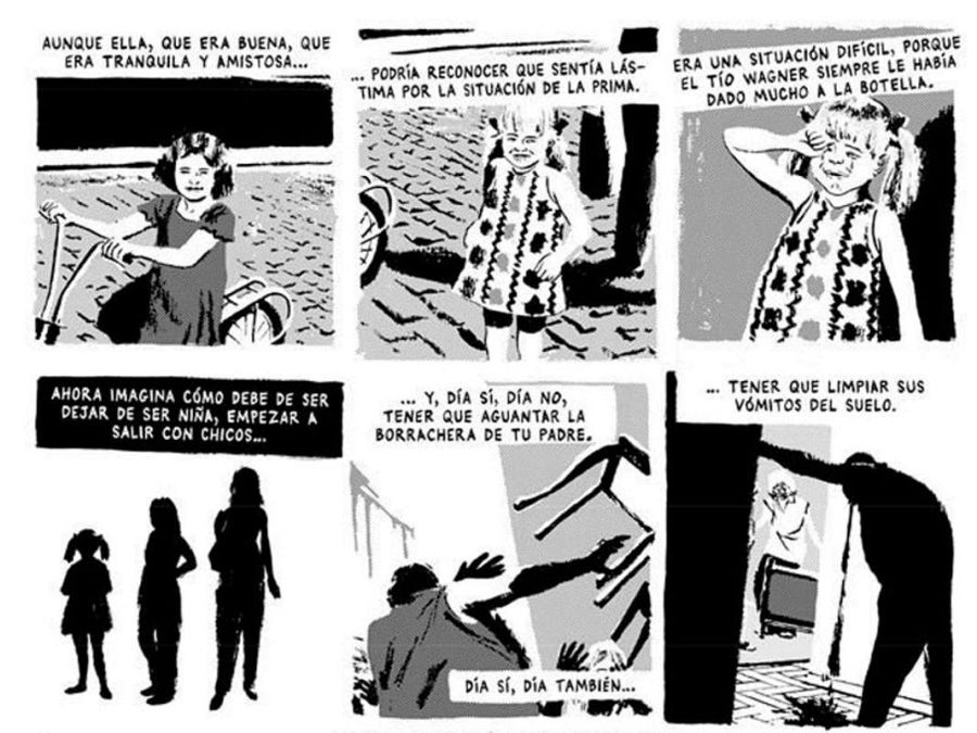 Viñetas de 'Talco de vidrio'