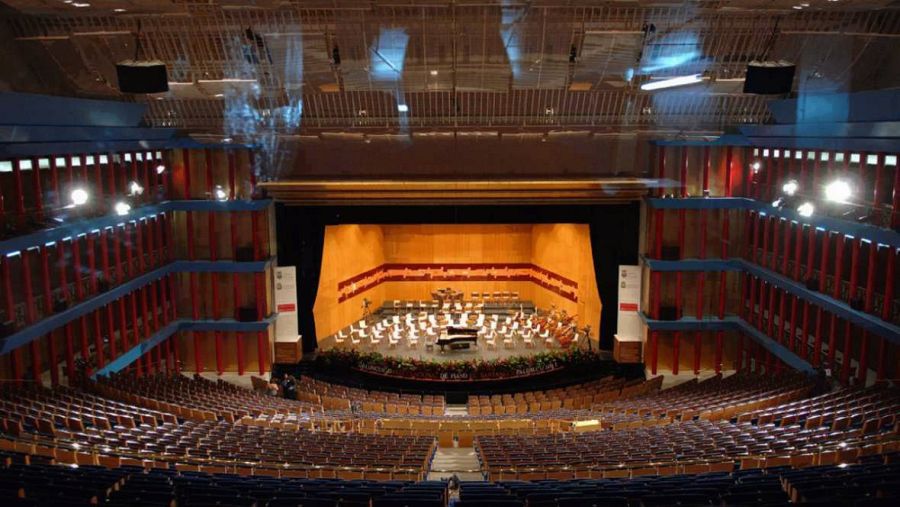 Sala Argenta del Palacio de Festivales de Cantabria