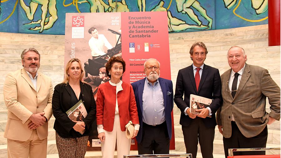 Presentación del concierto inaugural de la XVI edición del Encuentro de Música y Academia en Santander
