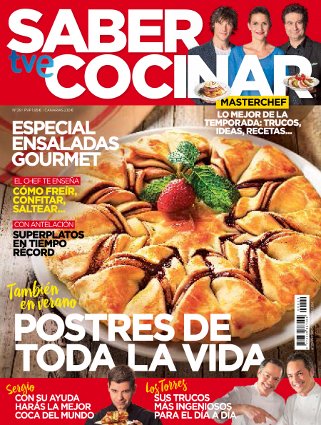 Portada de la revista Saber Cocinar