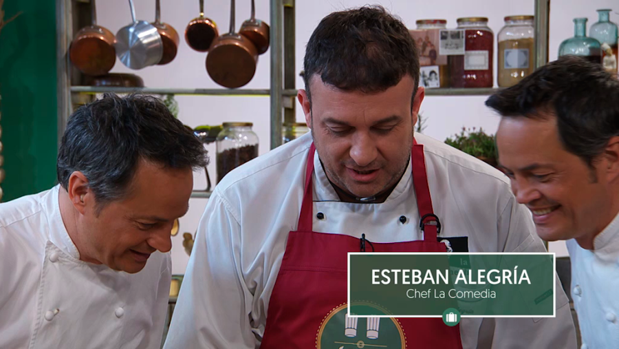 Esteban Alegría, chef de La Comedia