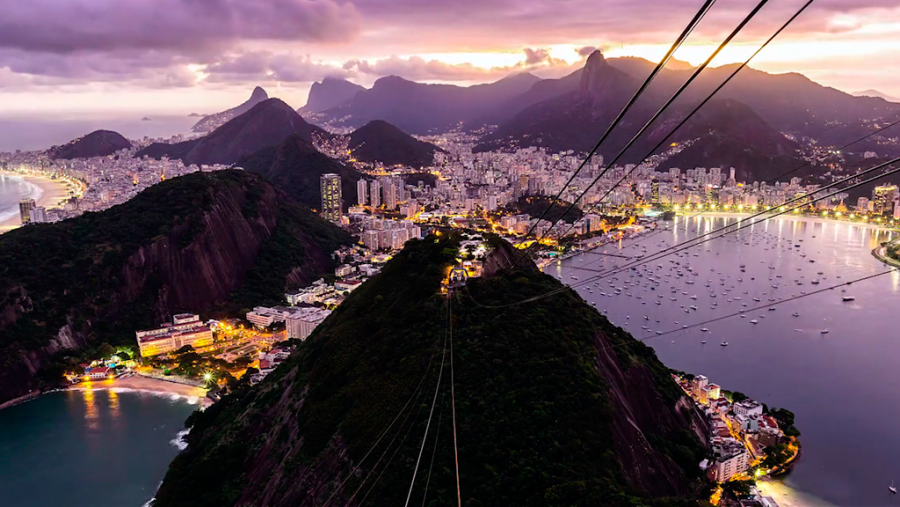 Río de Janerio es la segunda ciudad más poblada de Brasil