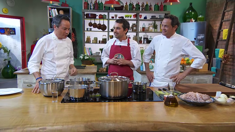 Cocinero Javier Olleros, del restaurante Culler de Pau, O Grove, Pontevedra