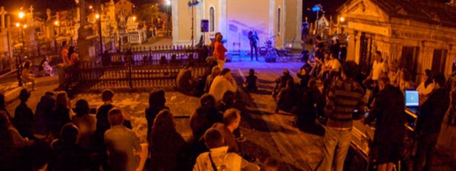 Una de las actividades de Los Hijos de Mary Shelley