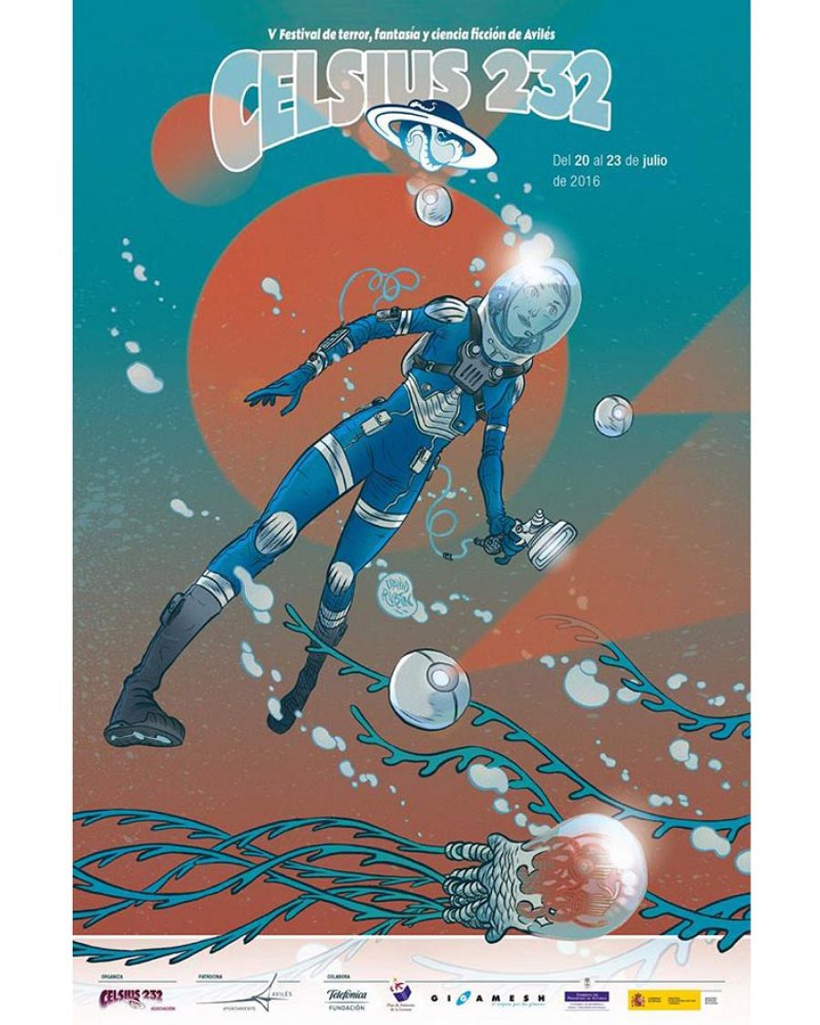 Cartel del 'Celsius 232', de David Rubín