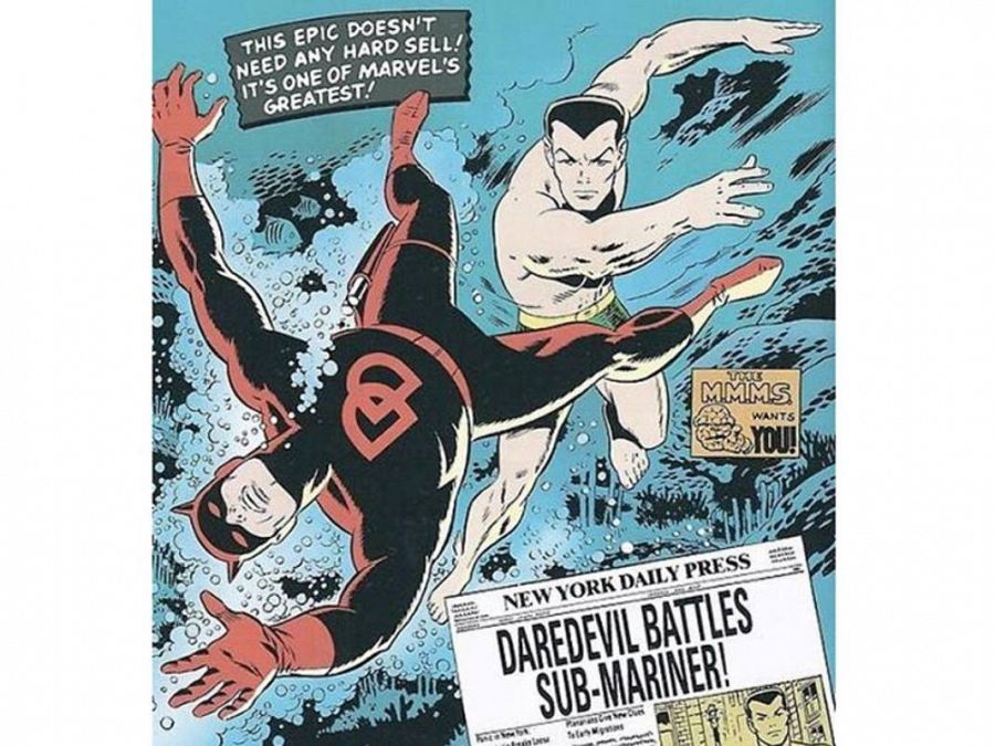 Namor y Daredevil en la colección del Hombre Sin Miedo