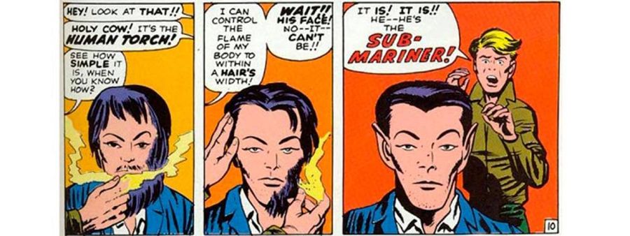 La reintroducción de Namor en el Universo Marvel en el nº 4 de 'Los 4 Fantásticos'