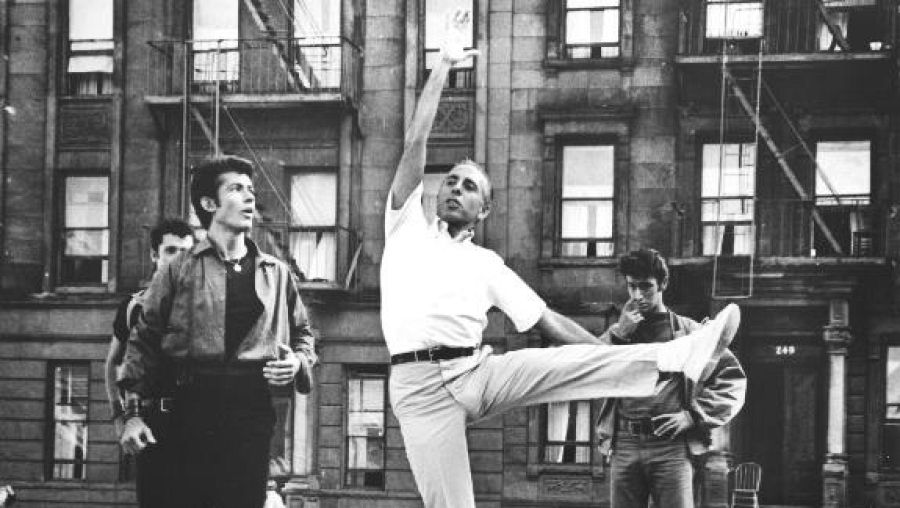 El coreógrafo Jerome Robbins