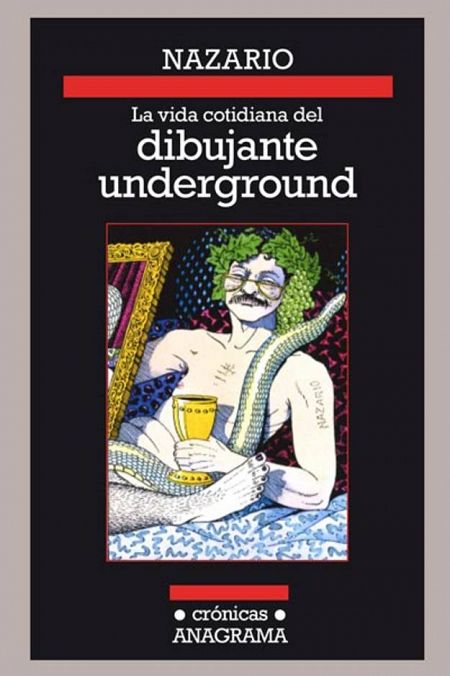 Portada del libro 'Nazario: La vida del dibujante underground'