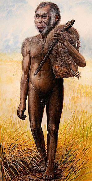 Recreación del Hombre de Flores