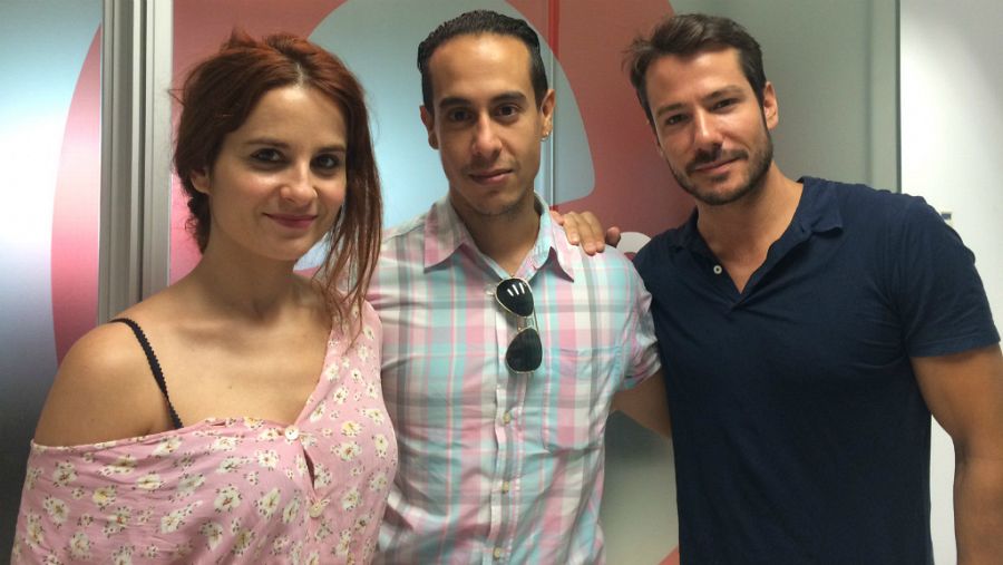 Esther Isla, José Gómez y Alejandro Albarracín, en RNE