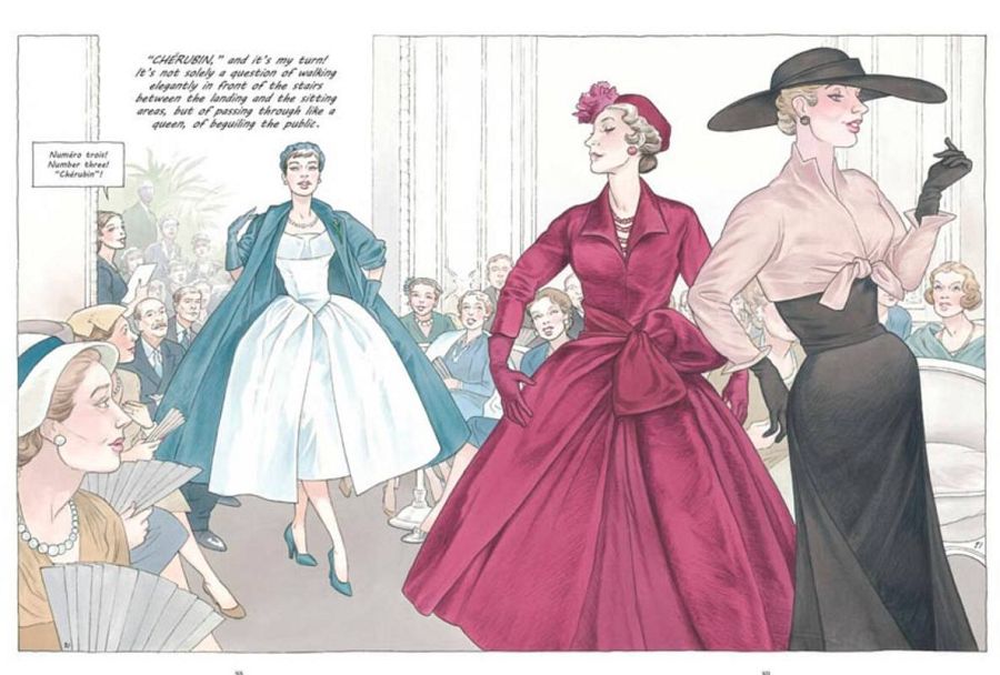 Páginas de 'Una chica Dior'