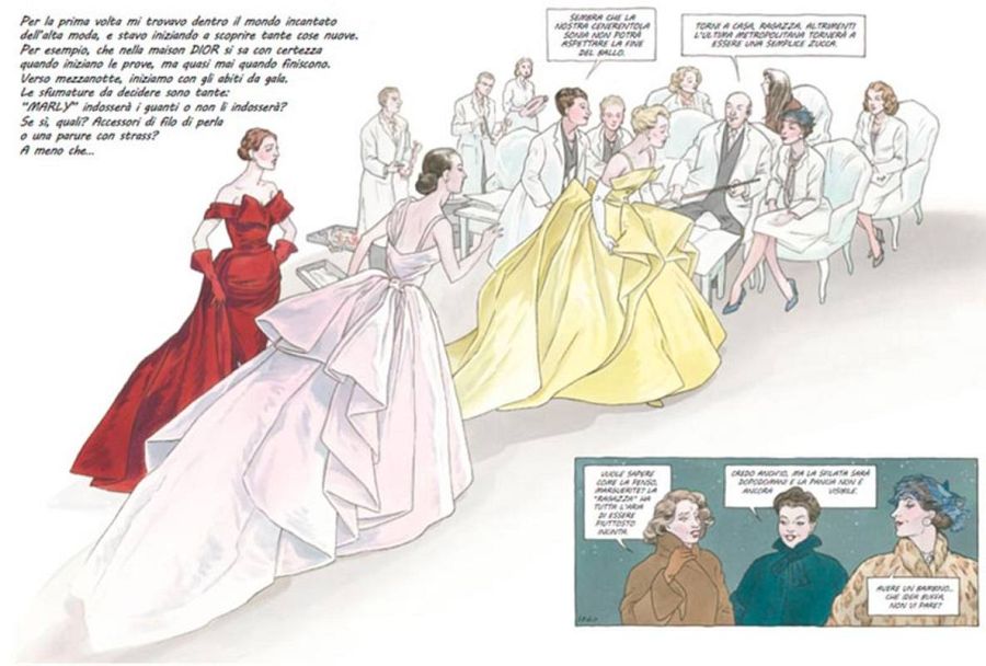 Páginas de 'Una chica Dior'
