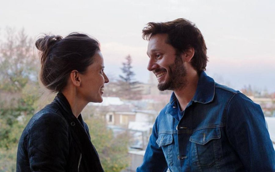 Benjamín Vicuña y Elena Anaya