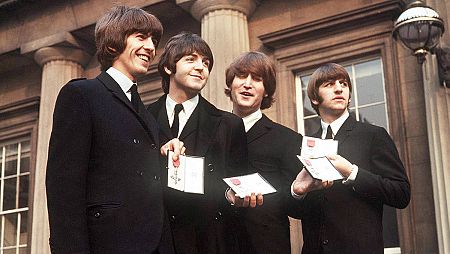 The Beatles, en una imagen de mediados de los 60
