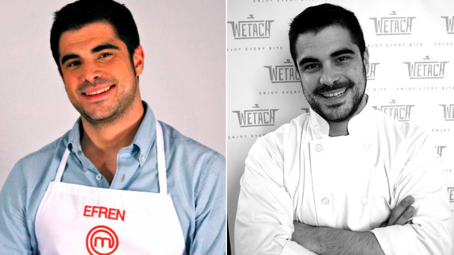 Efrén, finalista de MasterChef