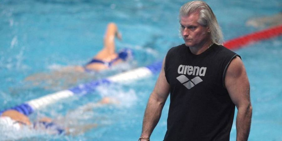 Phillipe Lucas, entrenador de la nadadora Laure Manaudou