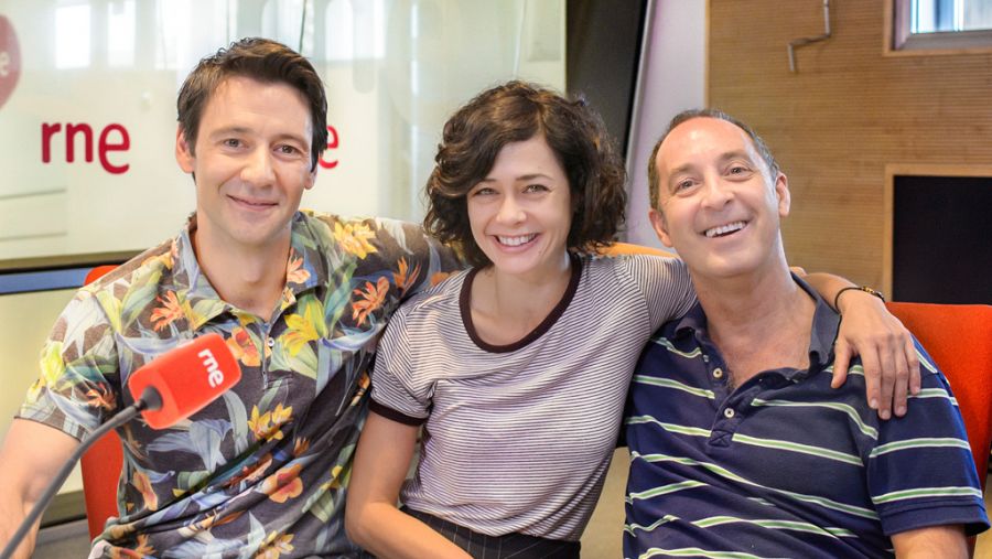 Fran Nortes, Diana Lázaro y Jorge Roelas.