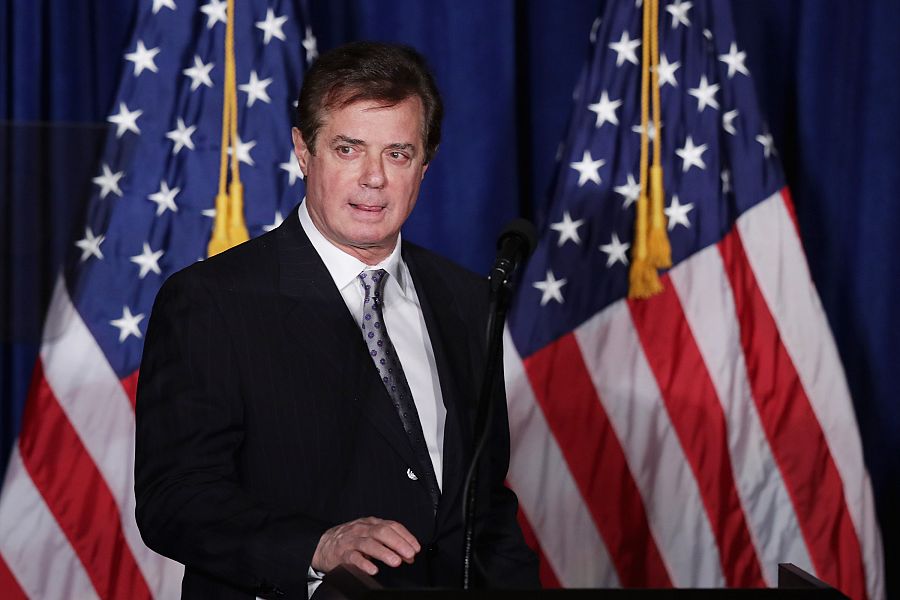 El ex jefe de campaña de Donald Trump, Paul Manafort, en una imagen de archivo