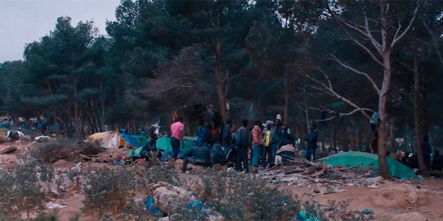 Vista general del monte Gurugú